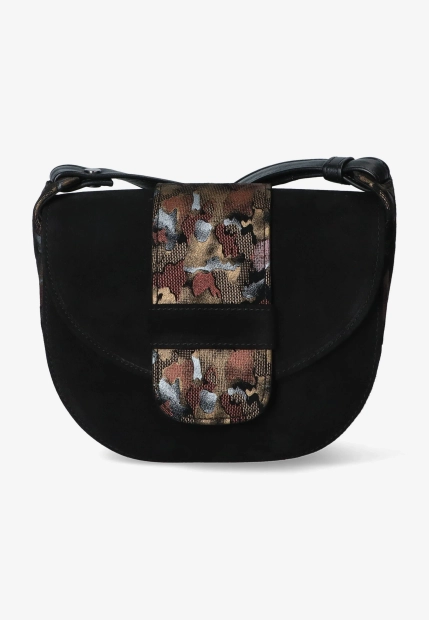 SKÓRZANA TOREBKA DAMSKA BRUNATE ST355