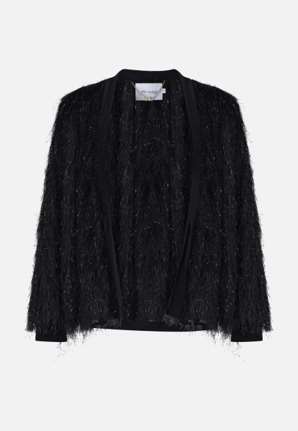 SWETER DAMSKI Z DŁUGIMI FRĘDZLAMI ARTIGLI ACGI003848