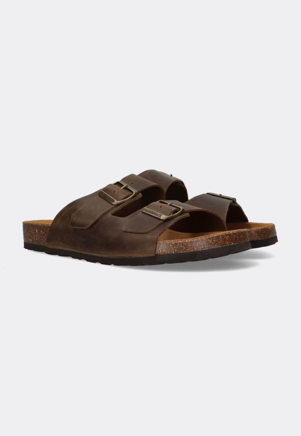 SKÓRZANE KLAPKI MĘSKIE LUMBERJACK SMD9206-001