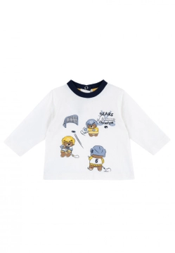T-SHIRT CHŁOPIĘCY Z NADRUKIEM CHICCO 7581