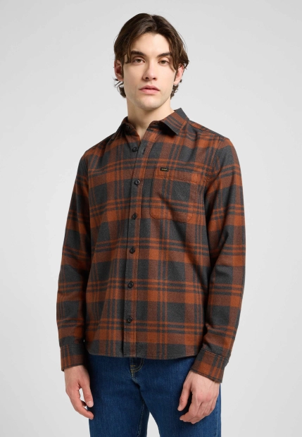 KOSZULA MĘSKA W KRATĘ LEE 112370560