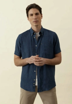 KOSZULA MĘSKA Z KRÓTKIM RĘKAWEM ASCOTT 15162559