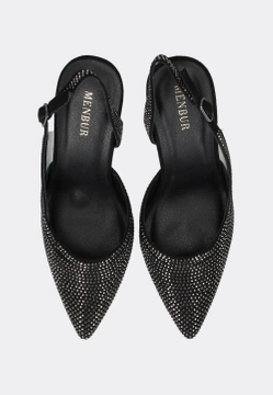 SZPILKI DAMSKIE Z ODKRYTĄ PIĘTĄ MENBUR 24575DD01