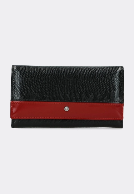 SKÓRZANY DUZY PORTFEL DAMSKI CRESTI CR18SV
