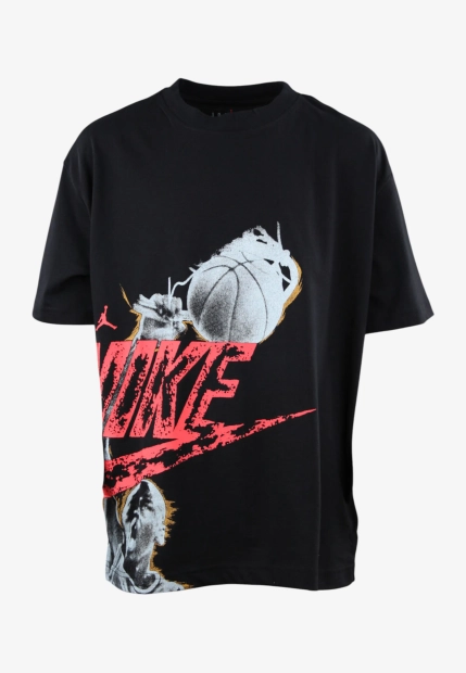 T-SHIRT CHŁOPIĘCY Z NADRUKIEM JORDAN 95F303