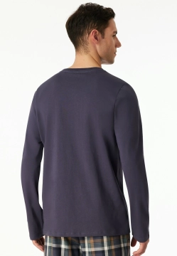 T-SHIRT MĘSKI Z DŁUGIM RĘKAWEM SCHIESSER 182182