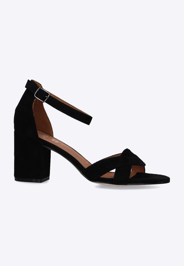 SANDAŁY DAMSKIE NA OBCASIE JAJA DL290 5