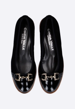 BALERINY DAMSKIE SKÓRZANE CINZIA VALLE 9396