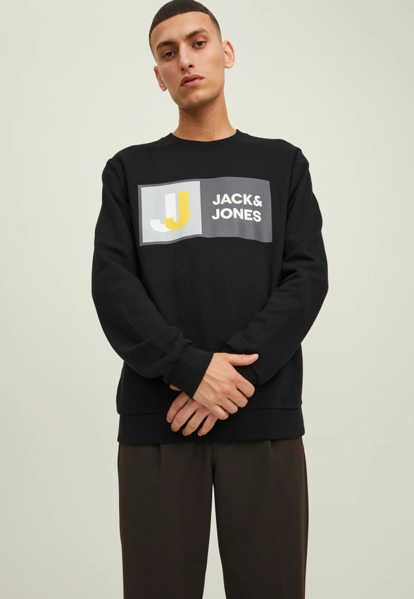 BLUZA MĘSKA BEZ KAPTURA JACK&JONES 12218814