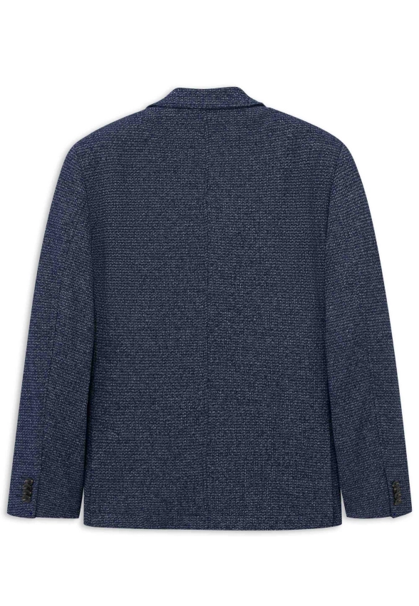 JEDNORZĘDOWA MARYNARKA MĘSKA JERSEY BUGATTI 19250 198133C