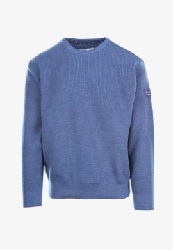 SWETER MĘSKI Z DOMIESZKĄ WEŁNY SAIL EXP 7051