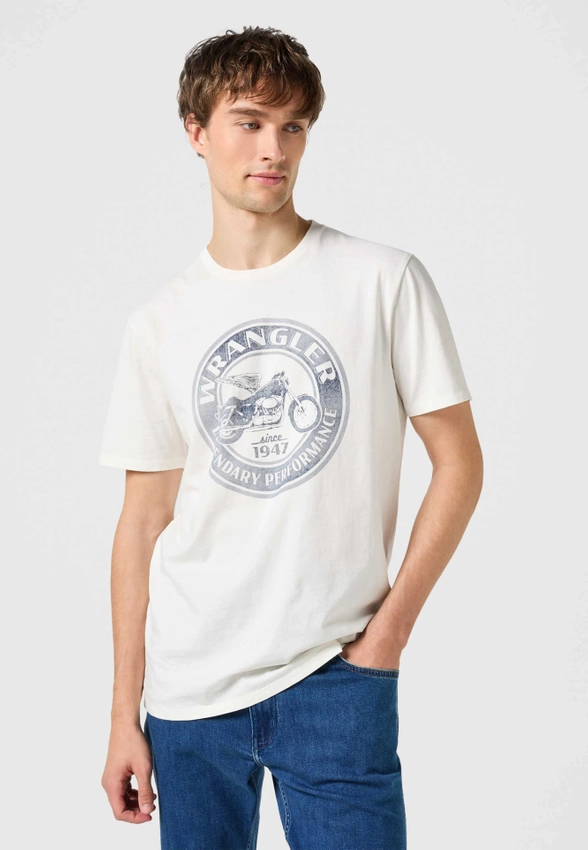 T-SHIRT MĘSKI Z NADRUKIEM WRANGLER 112350454