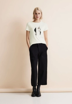 T-SHIRT DAMSKI Z NADRUKIEM STREET ONE 1 320899