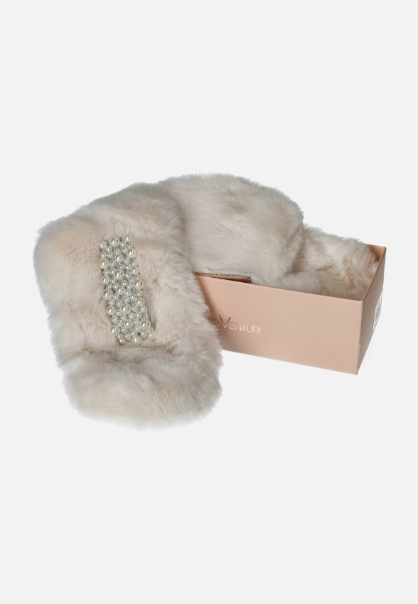 ELEGANCKI FUTRZANY SZAL DAMSKI GIAN MARCO VENTURI GIV63051