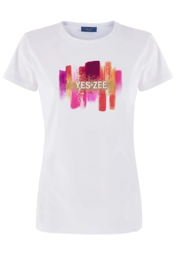 T-SHIRT DAMSKI YES ZEE T222 T901