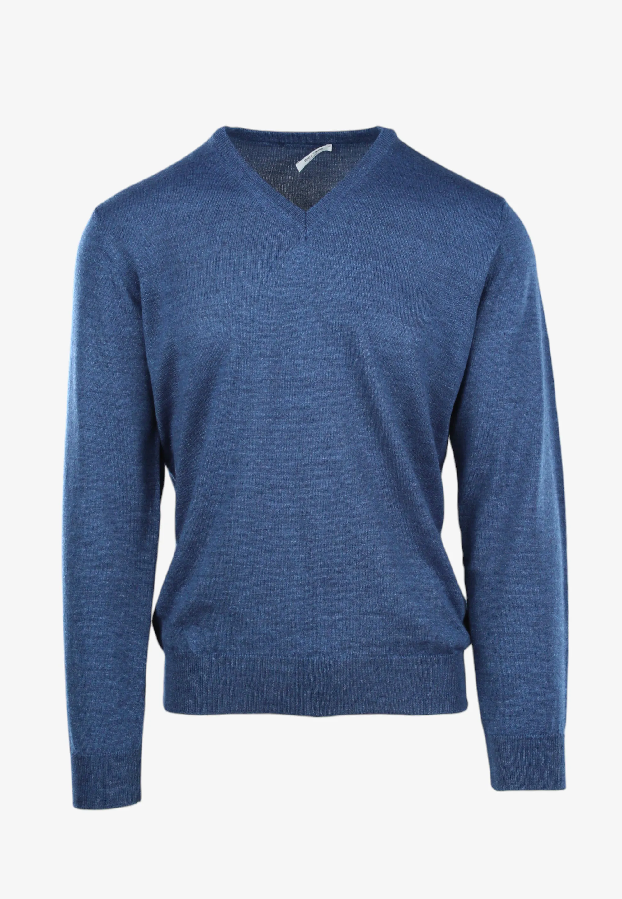 SWETER MĘSKI V Z DOMIESZKĄ WEŁNY YOURNAME MS 02