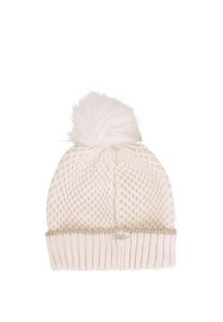 CZAPKA DAMSKA Z POMPONEM ANEKKE REAL 41491-313