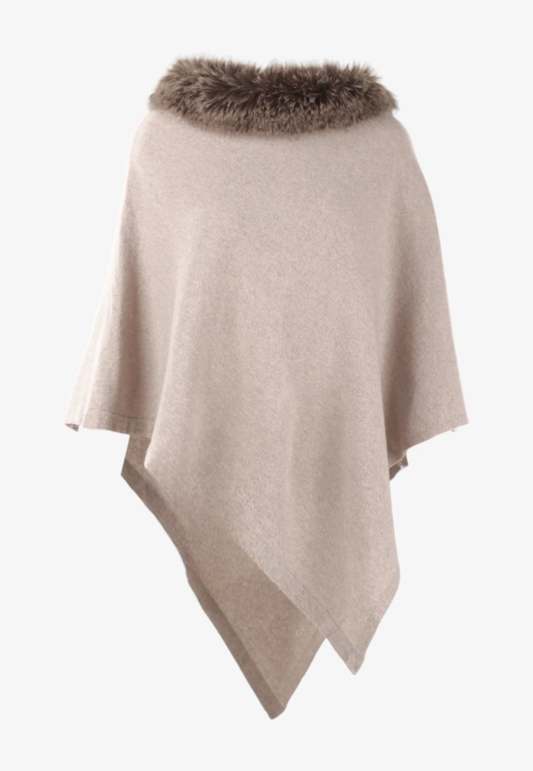 PONCZO DAMSKIE Z FUTERKIEM TOTAL LOOKERS 2508