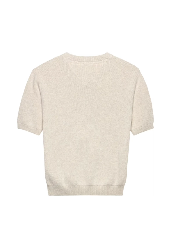 SWETER DAMSKI Z KRÓTKIM RĘKAWEM TOMMY JEANS DW0DW19336