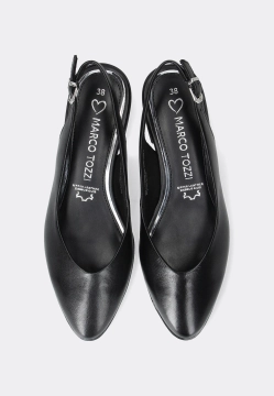 CZÓŁENKA DAMSKIE Z ODKRYTĄ PIĘTĄ MARCO TOZZI 2-29408-42