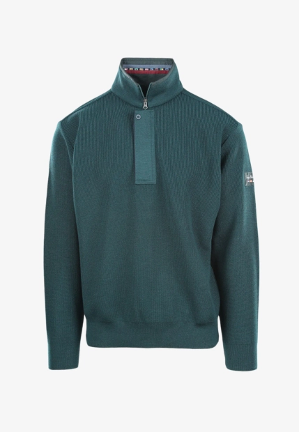 SWETER MĘSKI Z DOMIESZKĄ WEŁNY SAIL EXP 82084