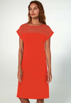 SUKIENKA PLAŻOWA Z KORONKOWĄ WSTAWKĄ VAMP 20514