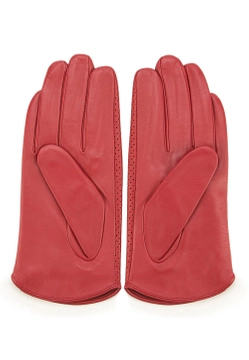 DAMSKIE RĘKAWICZKI SKÓRZANE DZIURKOWANE WITTCHEN 45-6-522-2T