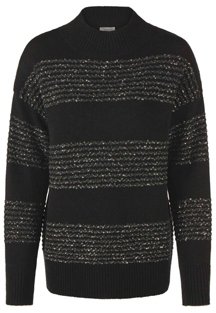 SWETER DAMSKI Z CEKINAMI BARBARA LEBEK 35800052