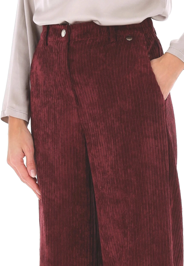 SZTRUKSOWE SPODNIE DAMSKIE EKS L3762