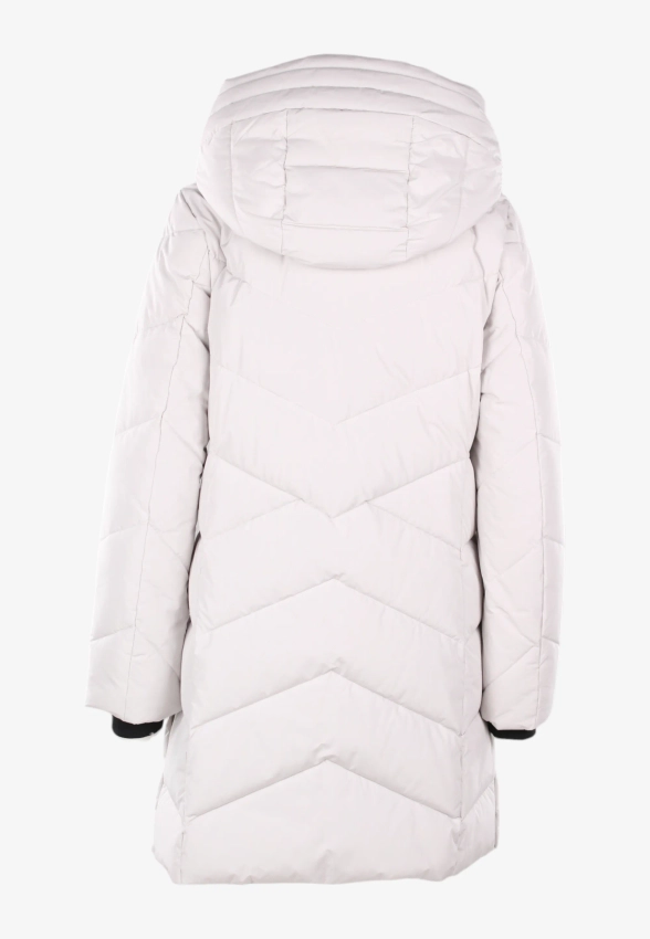DŁUGA PIKOWANA KURTKA DAMSKA JUNGE 225-2075-80