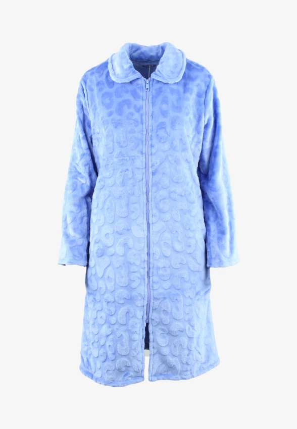 SZLAFROK DAMSKI ZAPINANY NA ZAMEK BŁYSKAWICZNY LINCLALOR 88810