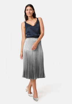 PLISOWANA SPÓDNICA DAMSKA Z POŁYSKIEM GERRY WEBER 311016-66289