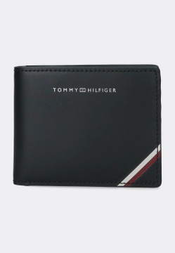 ZESTAW PREZENTOWY PORTFEL NA KARTY I BRELOK TOMMY HILFIGER AM0AM11628