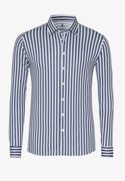 KOSZULA MĘSKA W SZEROKIE PASY Z DŁUGIM RĘKAWEM DESOTO 92128-3