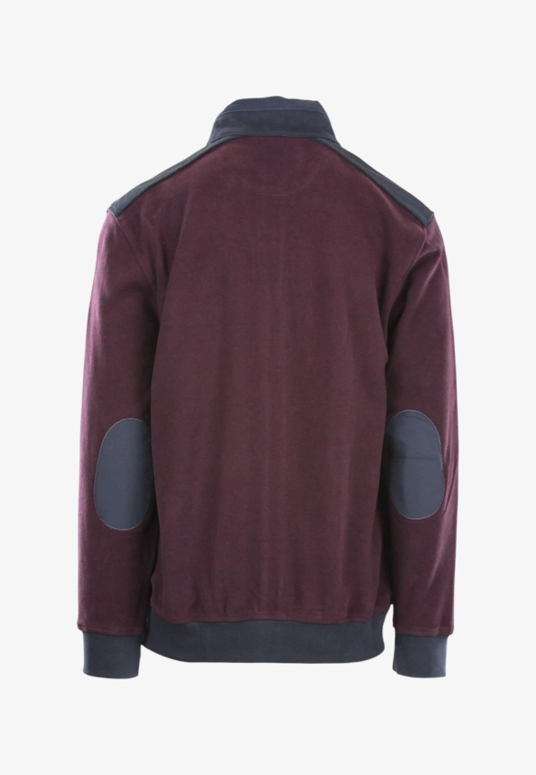 BLUZA MĘSKA ZAPINANA NA ZAMEK BŁYSKAWICZNY ROTTE MEDITERRANEE RM170330SELAN