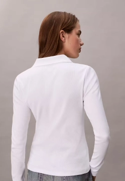 POLO DAMSKIE Z DŁUGIM RĘKAWEM CALVIN KLEIN LV047E203G