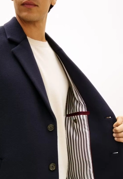 WEŁNIANY PŁASZCZ MĘSKI TOMMY HILFIGER MW0MW40768