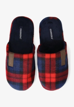 MIĘKKIE PANTOFLE MĘSKIE Z ANTYPOŚLIZGOWĄ PODESZWĄ CARRERA HBRERAU11