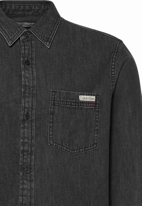 KOSZULA MĘSKA JEANSOWA CALVIN KLEIN LV040BM733