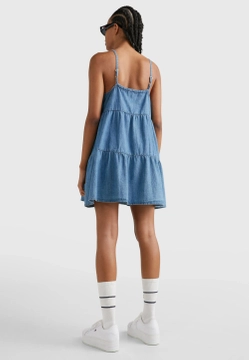 SUKIENKA WARSTWOWA DAMSKA NA RAMIĄCZKACH TOMMY JEANS DW0DW15185