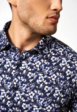 DŻERSEJOWA KOSZULA MĘSKA W KRATĘ DESOTO 68128-3