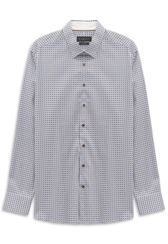 KOSZULA MĘSKA Z DŁUGIM RĘKAWEM BUGATTI 9750 88509D