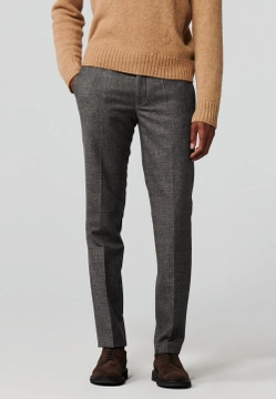 SPODNIE MĘSKIE W KRATĘ MEYER 8811BONN