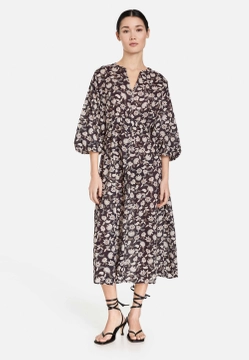 SUKIENKA DAMSKA Z BUFIASTYMI RĘKAWAMI TAIFUN 380318-11102