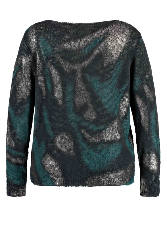 SWETER DAMSKI Z NADRUKIEM SAMOON 572514-25512