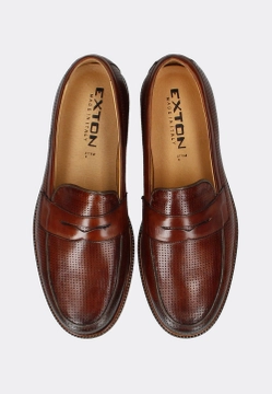 SKÓRZANE MOKASYNY MĘSKIE EXTON 8030
