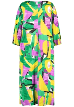 KOLOROWA SUKIENKA DAMSKA MAXI SAMOON 480024-21064