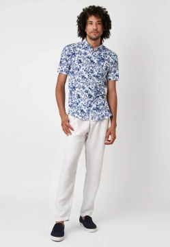 KOSZULA MĘSKA Z KRÓTKIM RĘKAWEM DESOTO 81032-3