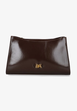 SKÓRZANA TOREBKA DAMSKA BRUNATE ST400