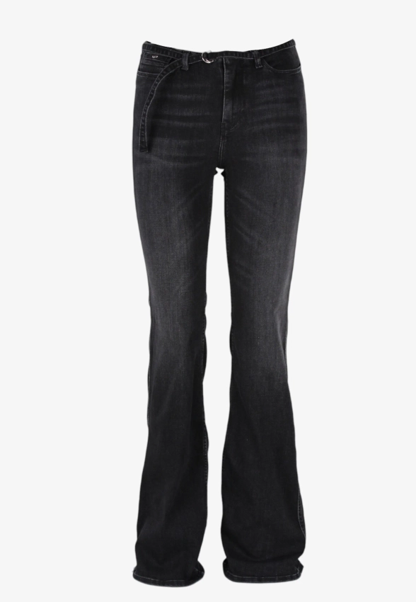 JEANSY DAMSKIE Z ROZKLOSZOWANĄ NOGAWKĄ GAS B0857